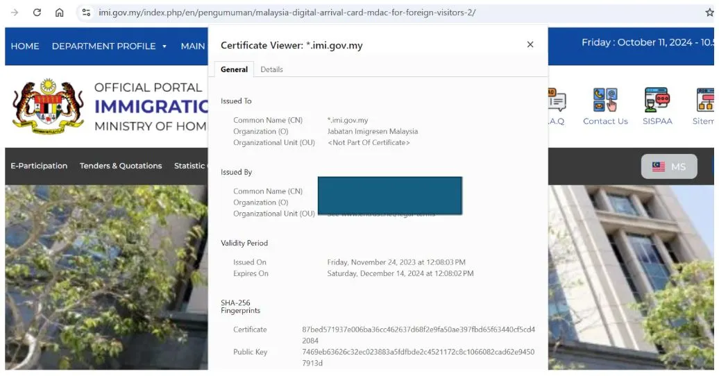 ssl-certificate-viewer-malaysia-digital-arrival-card-website