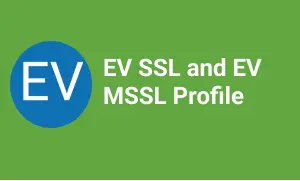 EV SSL and EV MSSL Profile